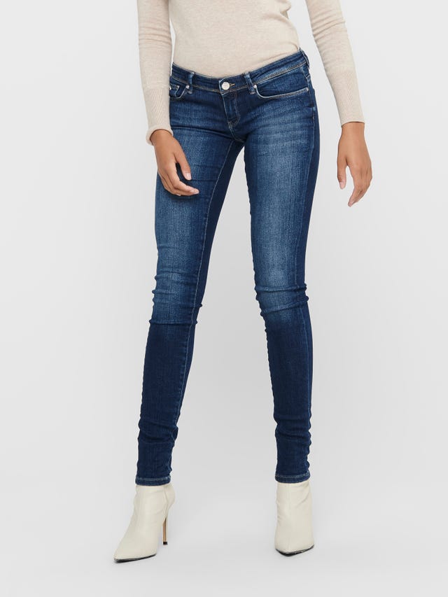 ONLY Skinny Fit Super low waist Jeans - 15209482