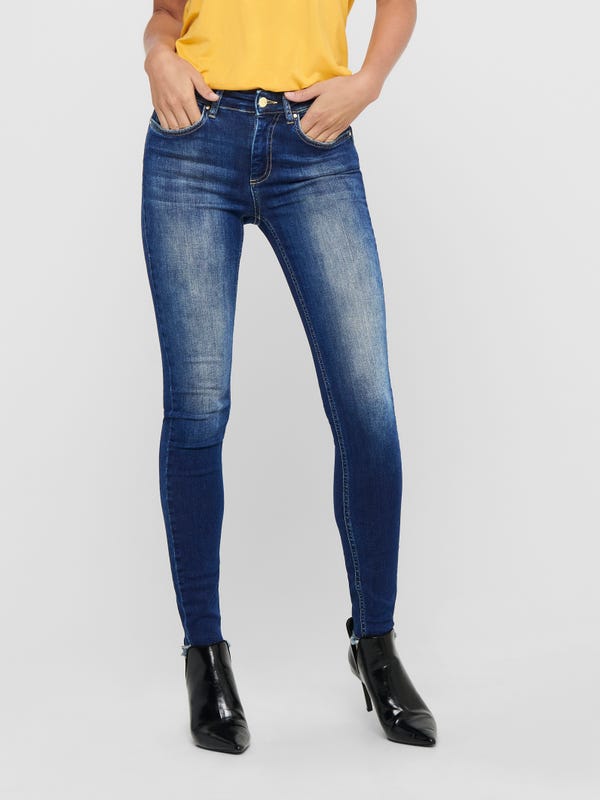 Jean Skinny ONLY ONLROYAL Taille Haute – Coupe Ajustée Stretch Confortable Femme