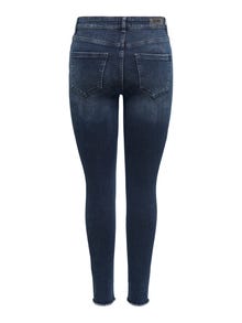 ONLY ONLBLUSH Mittlere Taille Skinny Fit Jeans -Blue Black Denim - 15209618