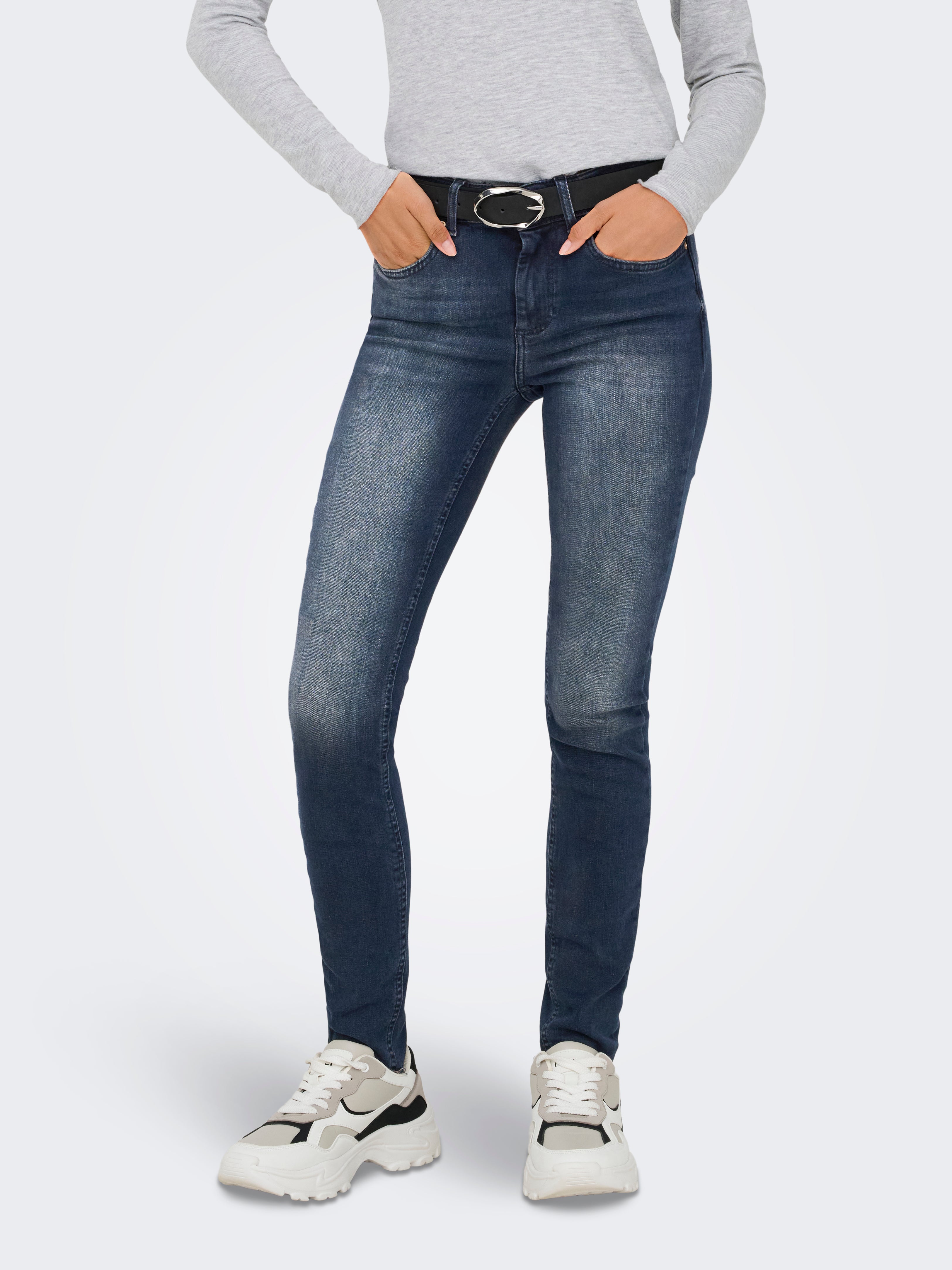 Onlblush Mittlere Taille Skinny Fit Jeans