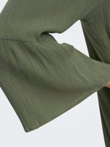 ONLY Robe courte Regular Fit Col en V -Tea Leaf - 15209811
