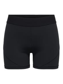 ONLY Sin costuras Shorts de deporte -Black - 15209861
