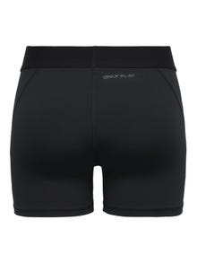 ONLY Enger Schnitt Mittlere Taille Shorts -Black - 15209861