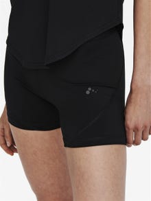 ONLY Enger Schnitt Mittlere Taille Shorts -Black - 15209861