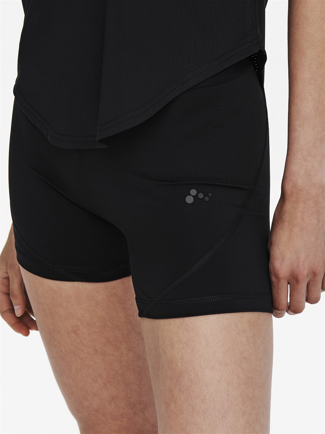 ONLY Tight Fit Mid waist Shorts -Black - 15209861