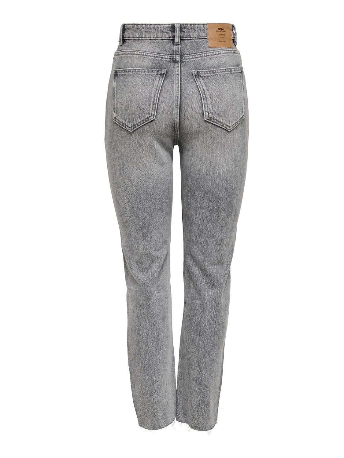 ONLY ONLEmily life hw Straight fit-jeans -Grey Denim - 15210065