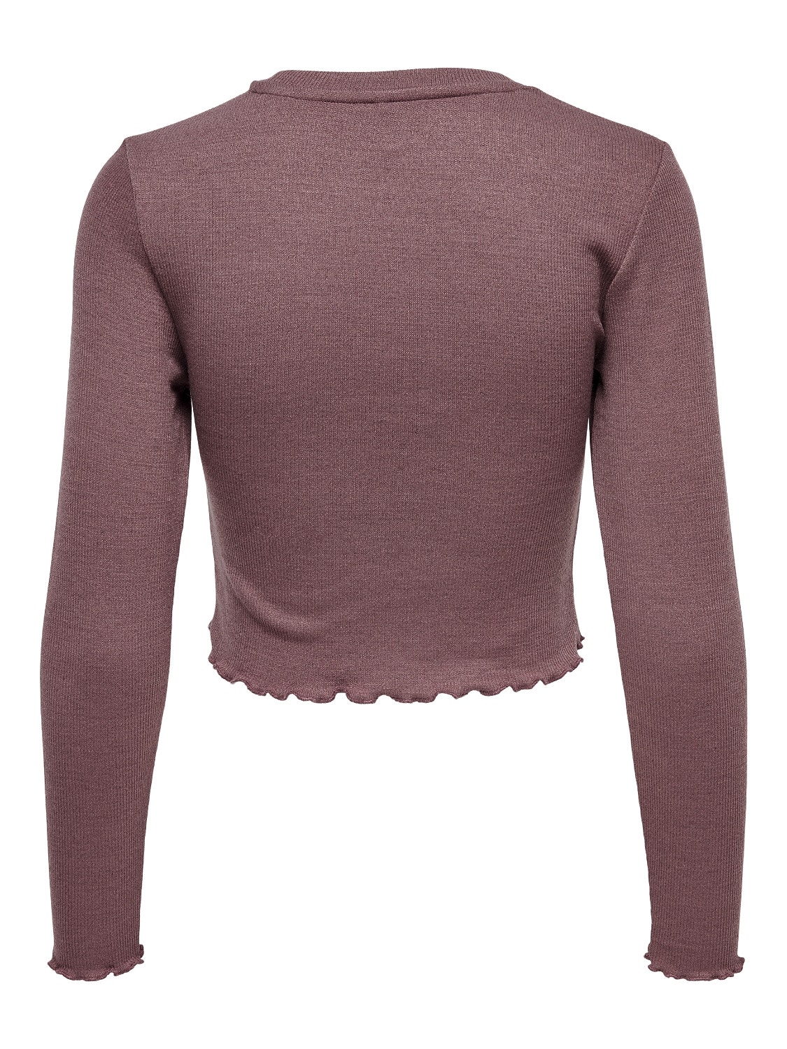 ONLY Slim Fit O-Neck Top -Rose Brown - 15210610