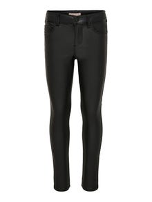 ONLY Skinny Fit Regular waist Trousers -Black - 15210750