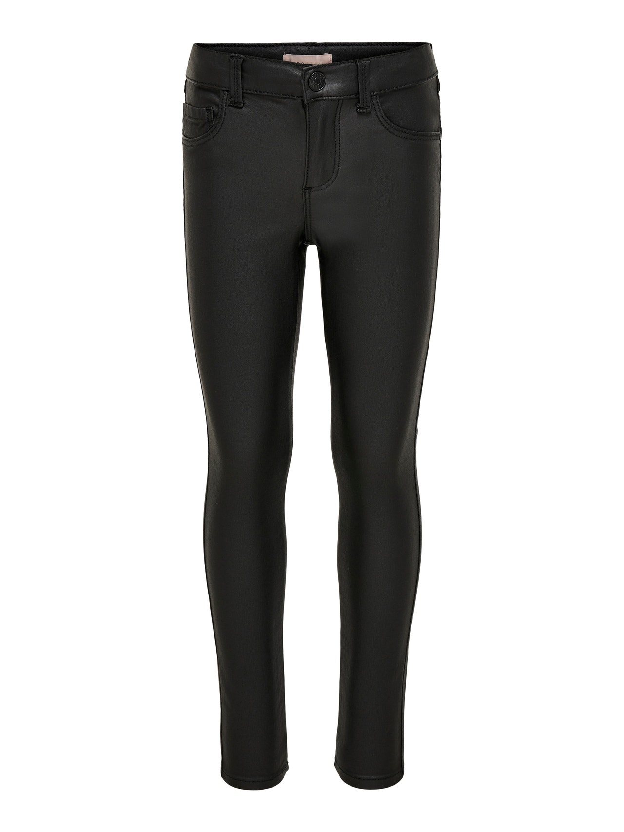 ONLY Skinny Fit Regular waist Trousers -Black - 15210750