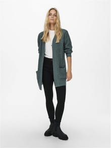 ONLY Long Knitted Cardigan -North Atlantic - 15211483