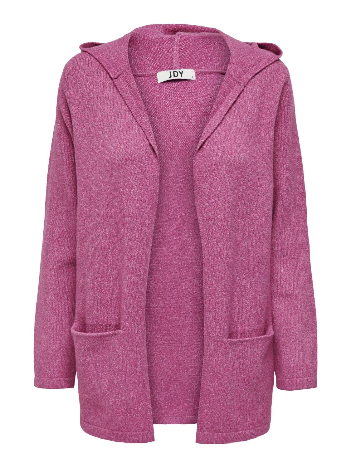 ONLY Hooded Knitted Cardigan -Meadow Mauve - 15211487
