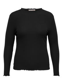 ONLY Curvy Top -Black - 15211495