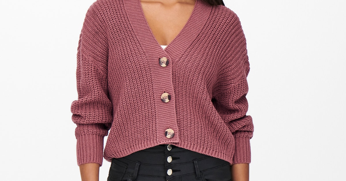ONLY Dames Onlcarol Nice L/S Cardigan Knt Noos gebreide jas, prism roze, L ONLY Dames Onlcarol Nice L/S Cardigan Knt Noos gebreide jas, prism roze, L