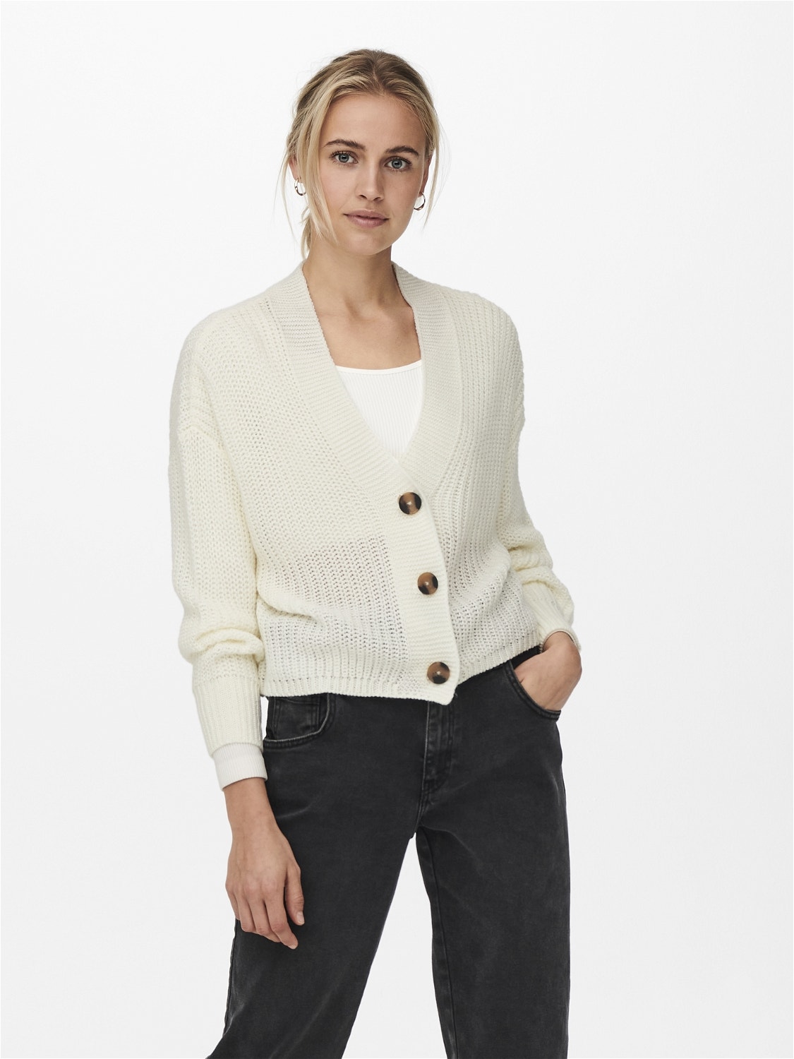 ONLY Knitted cardigan -Jet Stream - 15211521