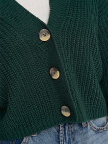 ONLY Cardigans en maille Regular Fit Col en V Poignets côtelés Épaules tombantes -Green Gables - 15211521