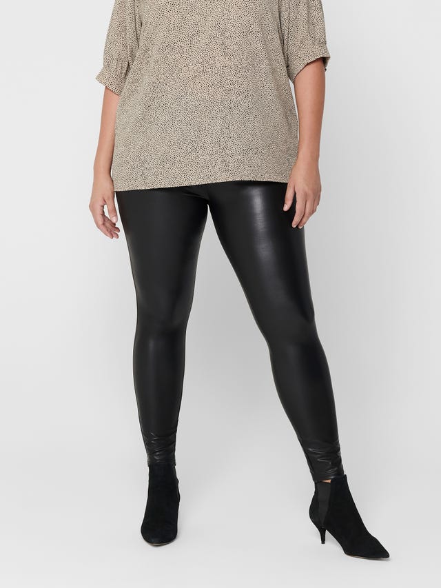 ONLY Curvy coated Leggings - 15211562