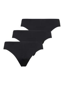 ONLY Niedrige Taille Unterhose -Black - 15211634