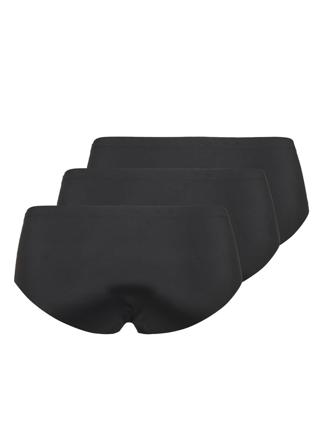 ONLY 3-pack seamless high waist Briefs -Black - 15211638