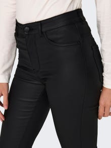 ONLY Pantalons Skinny Fit Taille haute Manches volumineuses -Black - 15211786