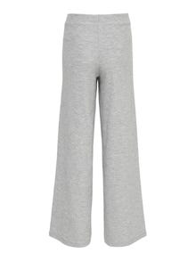 ONLY KOGNELLA Plačios klešnės Kelnės plačiomis klešnėmis -Light Grey Melange - 15212069