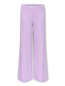 ONLY KOGNELLA Wide Leg Fit Kalhoty se širokými nohavicemi -Orchid Bloom - 15212069