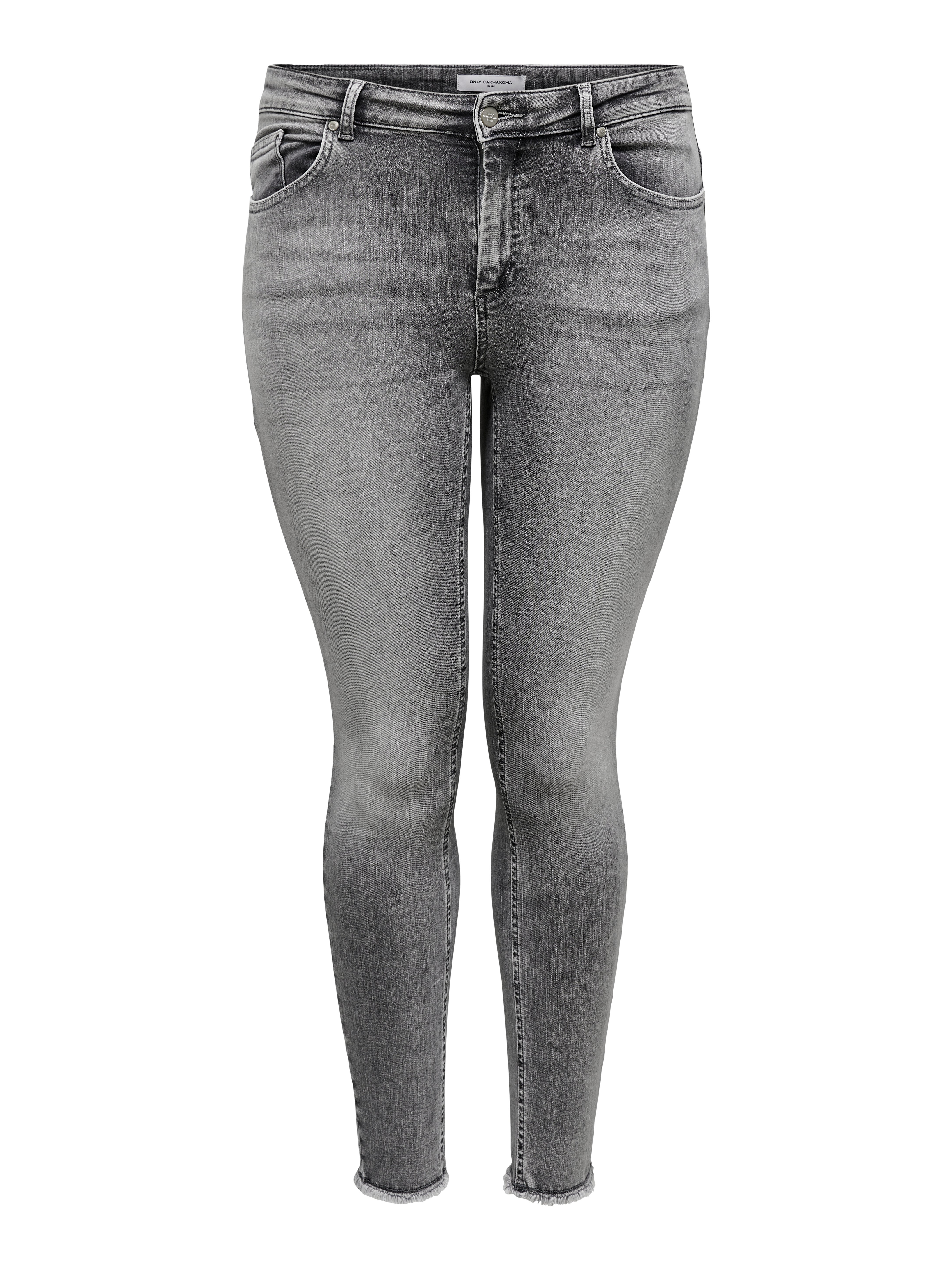Thumbnail - Carwilly Mittlere Taille Skinny Fit Jeans