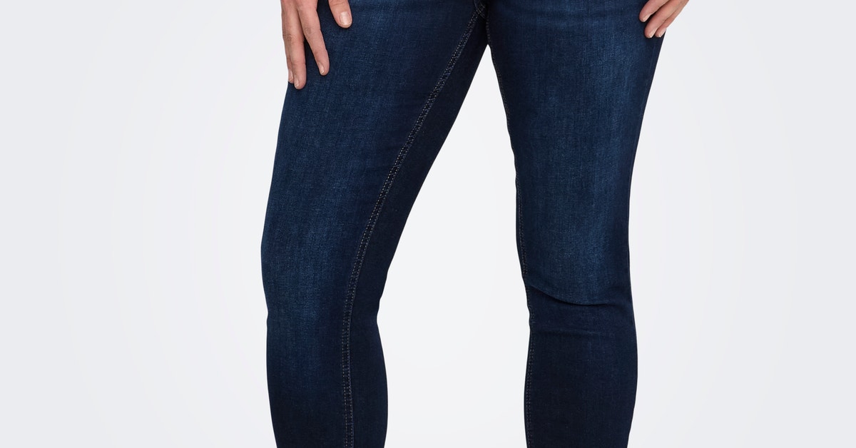 ONLY CARMAKOMA Women's Skinny Jeans Carwilly Reg Skinny Jeans Dnm Tai Noos, blue (medium blue denim ONLY CARMAKOMA Women's Skinny Jeans Carwilly Reg Skinny Jeans Dnm Tai Noos, blue (medium blue denim