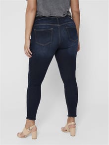 ONLY Skinny Fit Jeans -Dark Blue Denim - 15212253