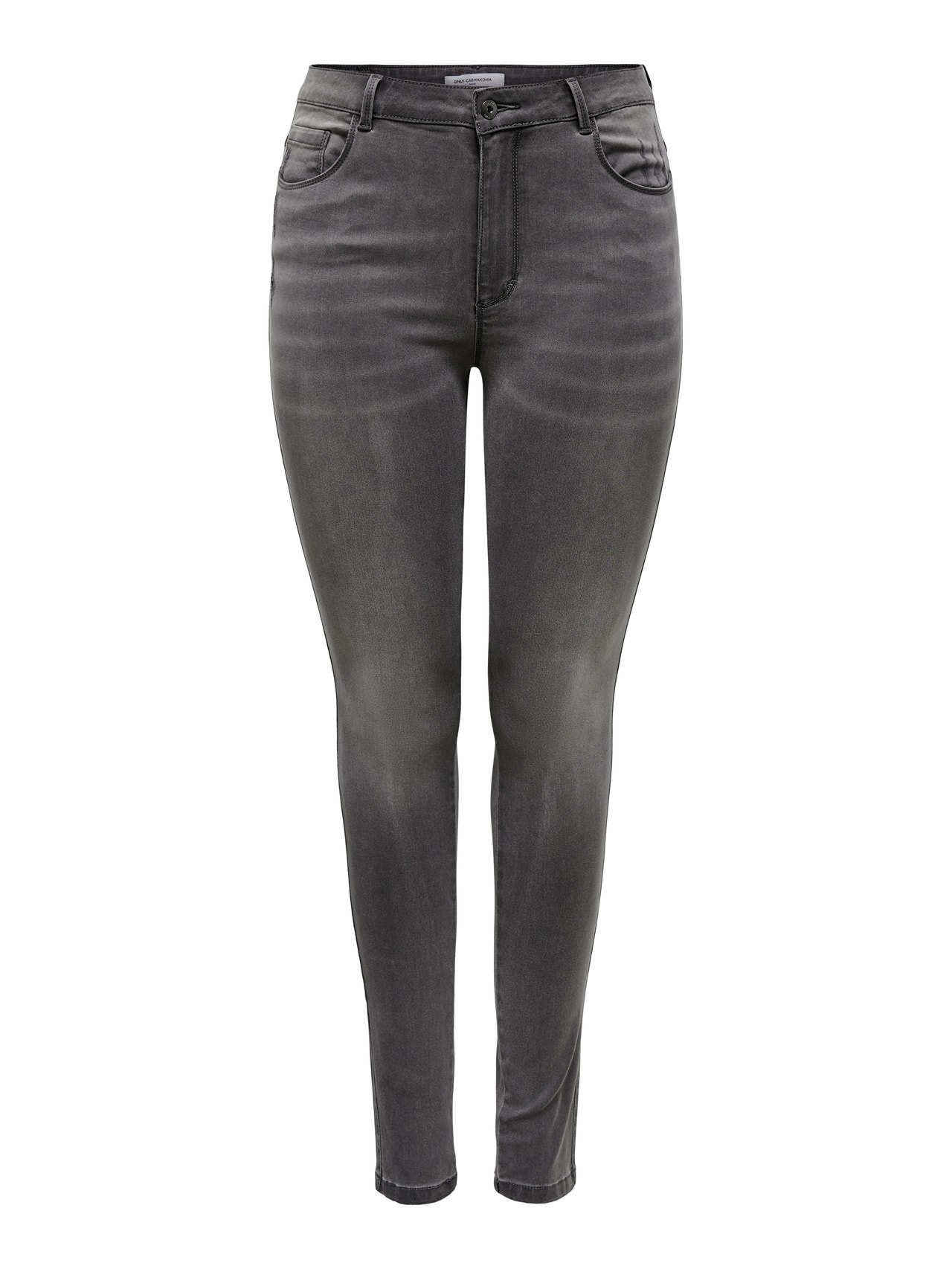 ONLY Liibuv lõige Kõrge vöökoht Teksad -Dark Grey Denim - 15212271