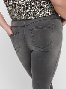 ONLY Skinny Fit High waist Jeans -Dark Grey Denim - 15212271