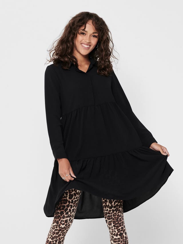 ONLY Robe longue Regular Fit Col rond - 15212412