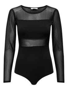 ONLY Bodies Col rond -Black - 15212500