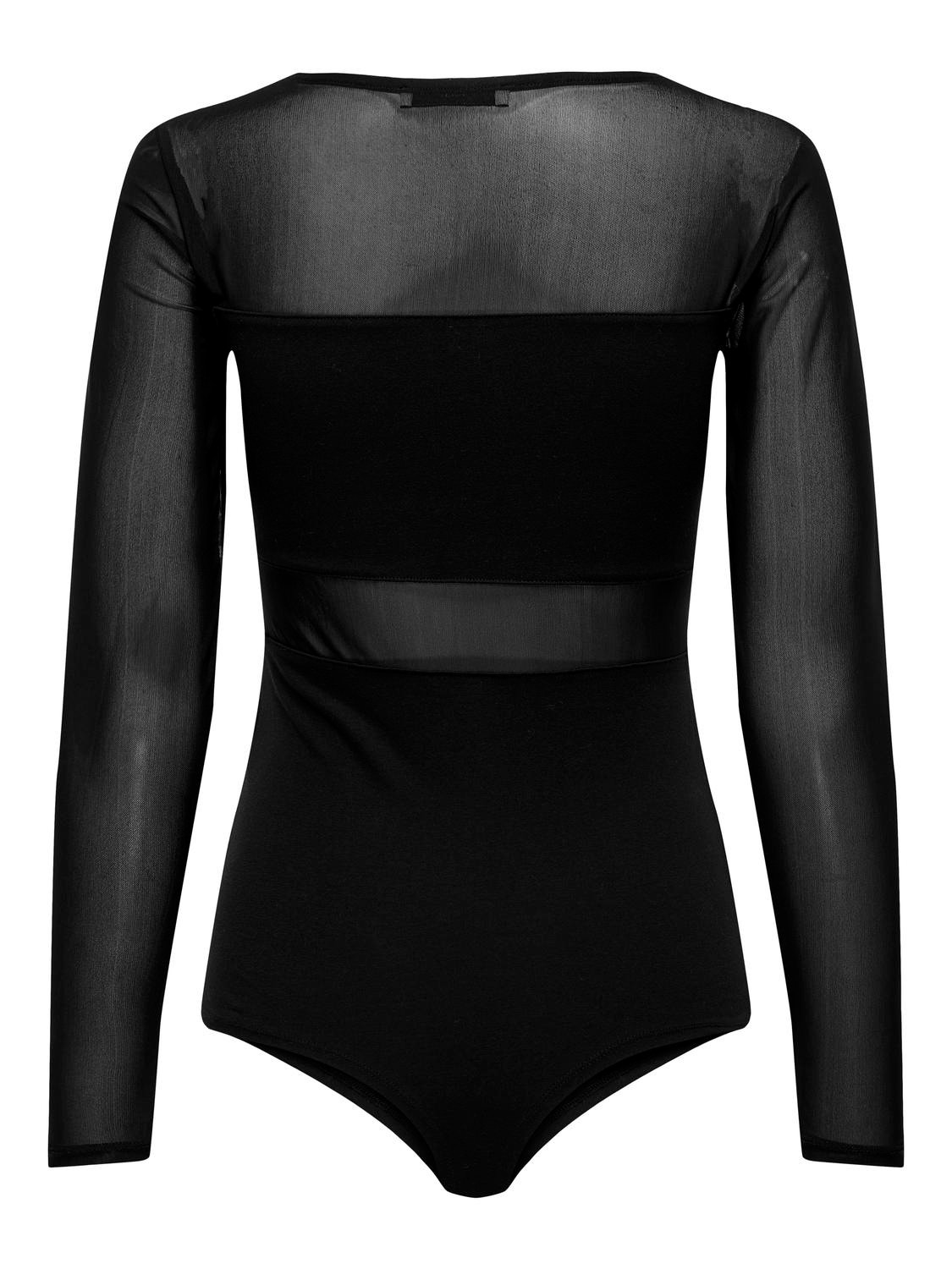 ONLY Bodies Col rond -Black - 15212500