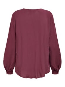 ONLY Loose fit Overhemd -Windsor Wine - 15212759