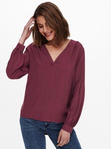 ONLY Loose fitted Shirt -Windsor Wine - 15212759