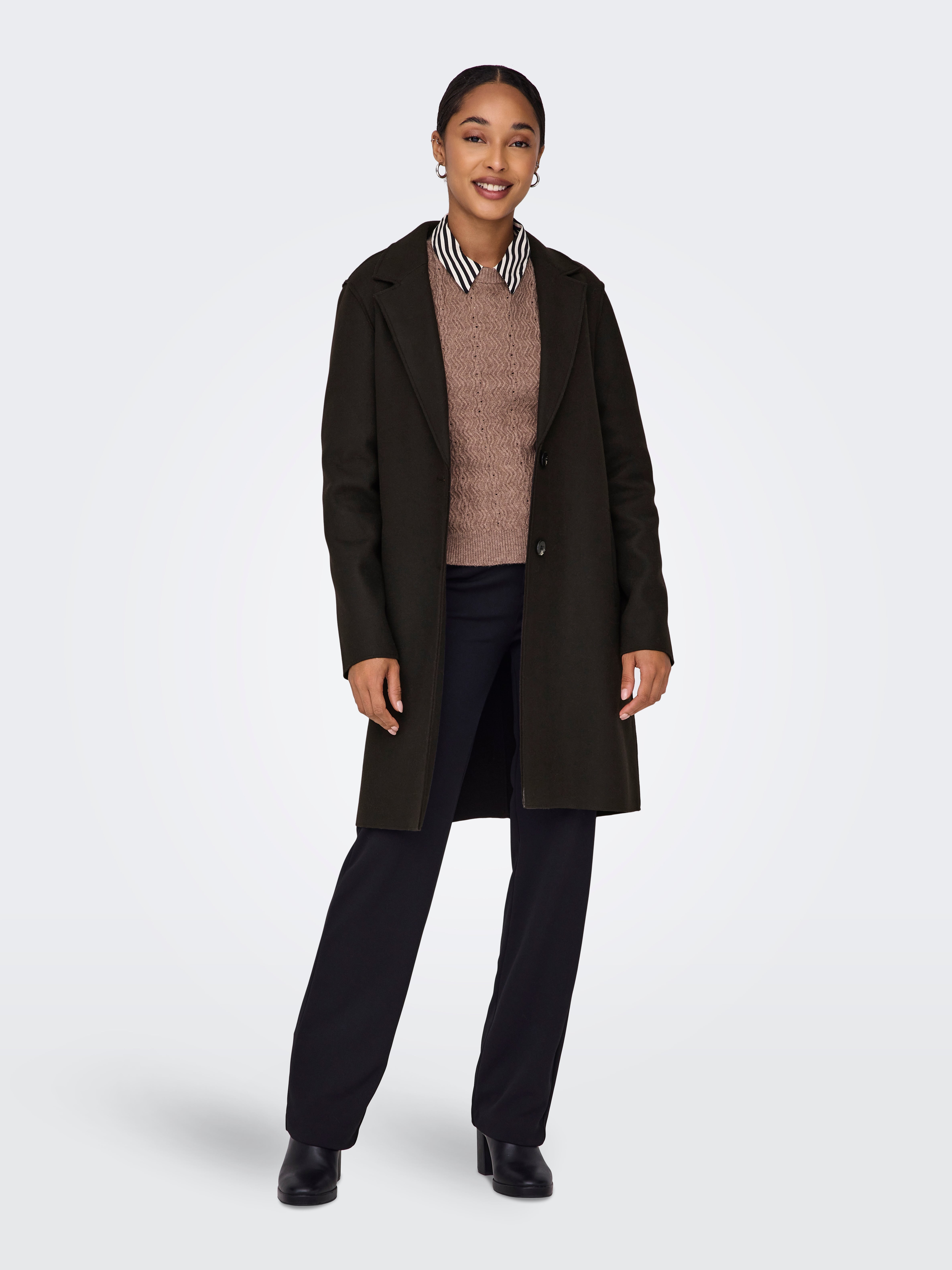 ONLCARRIE Mantel | Dunkelbraun | ONLY® 