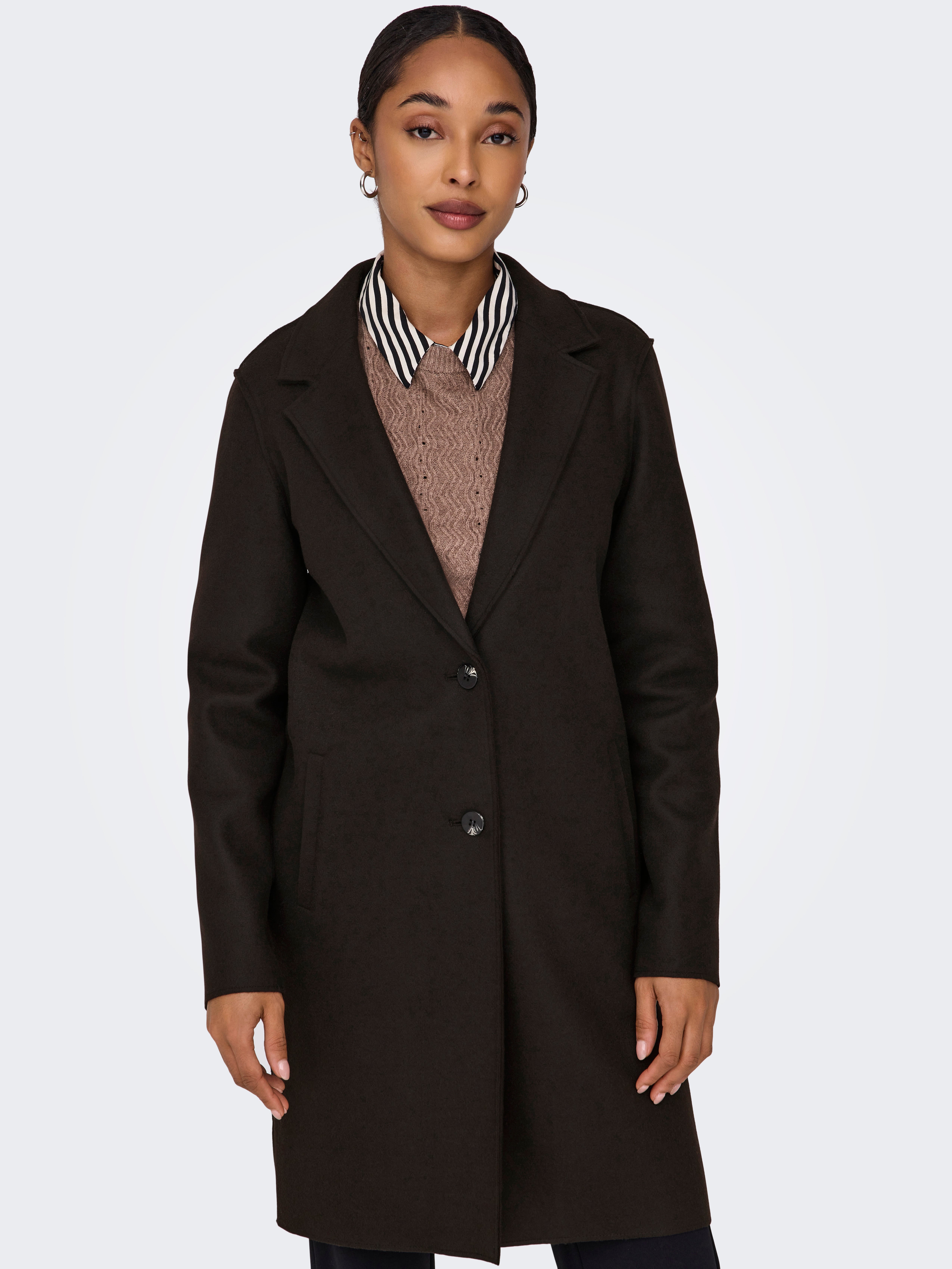 ONLCARRIE Mantel | Dunkelbraun | ONLY® 