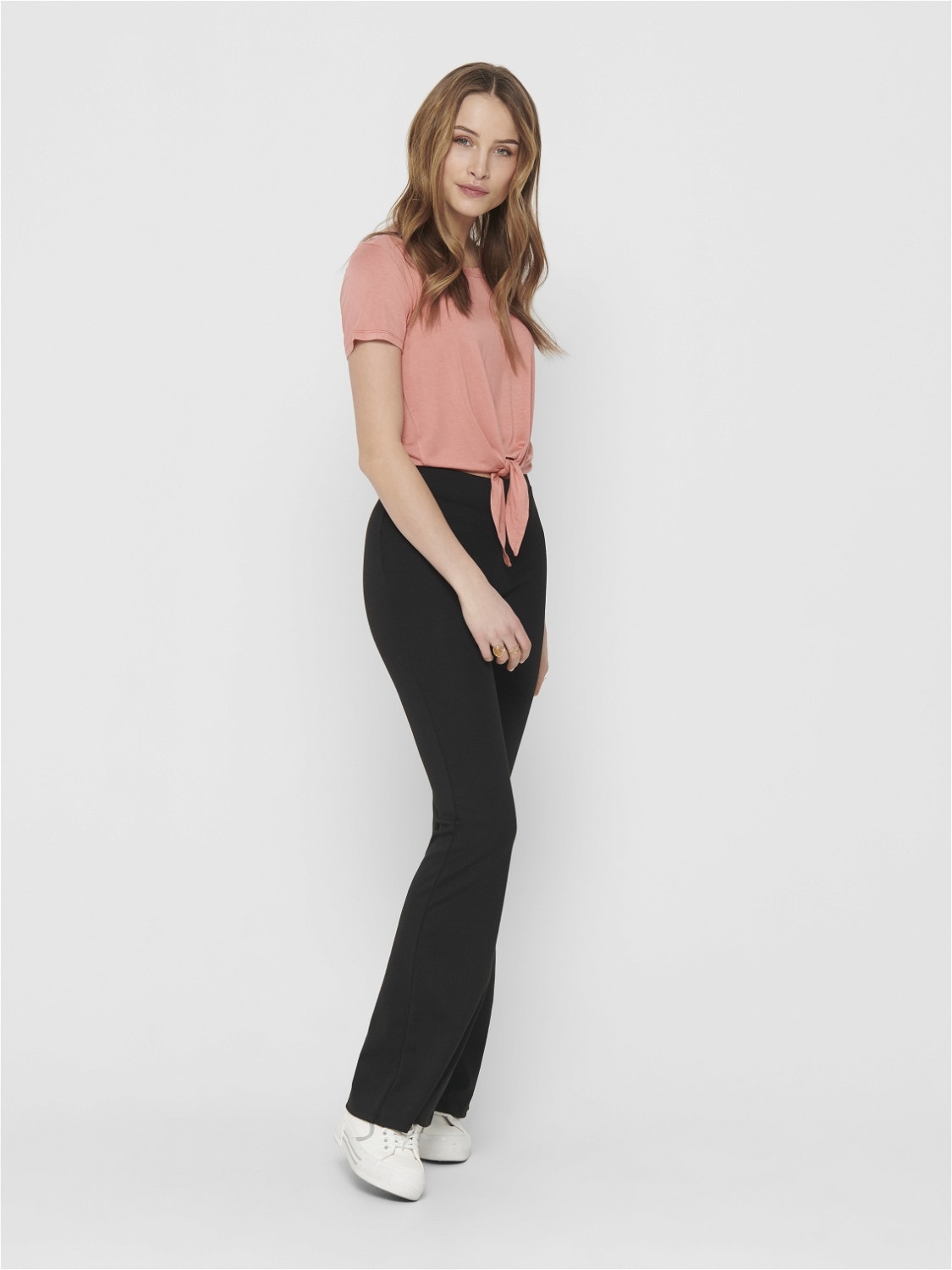 ONLY Flared Trousers -Black - 15213525