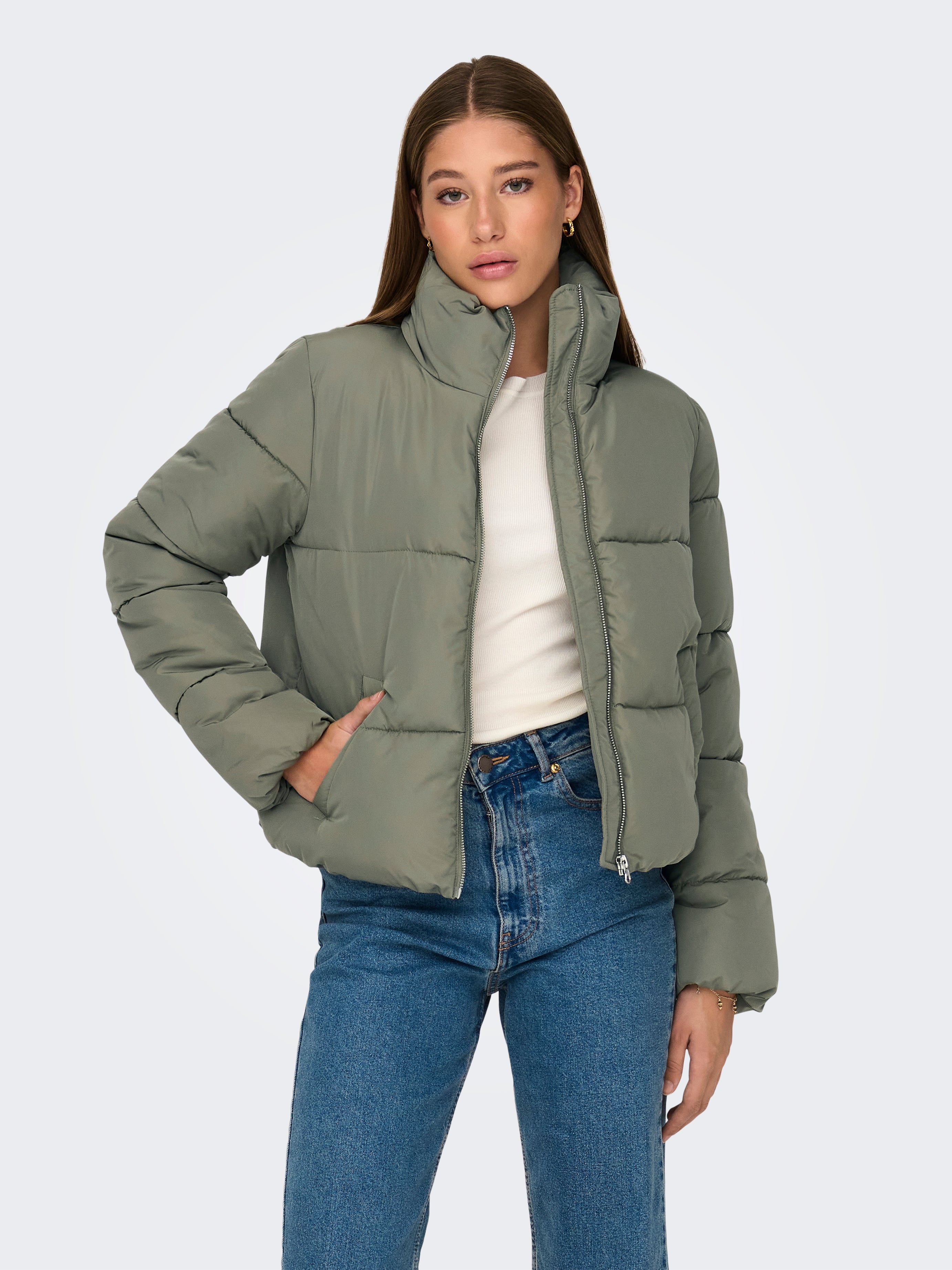 JDYNEWERICA Daunenjacke | Mittelgrau | ONLY®