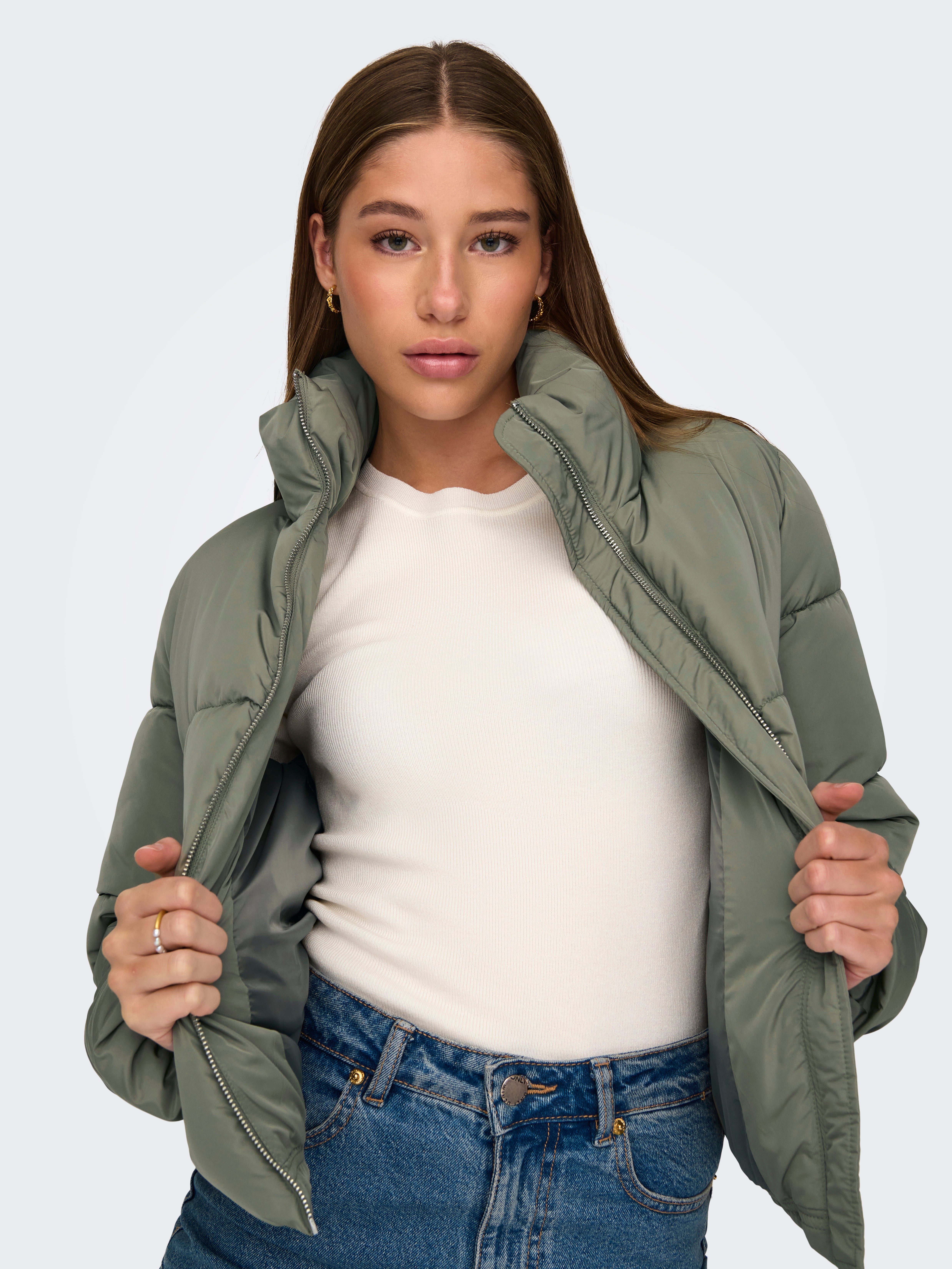 JDYNEWERICA Daunenjacke | Mittelgrau | ONLY®