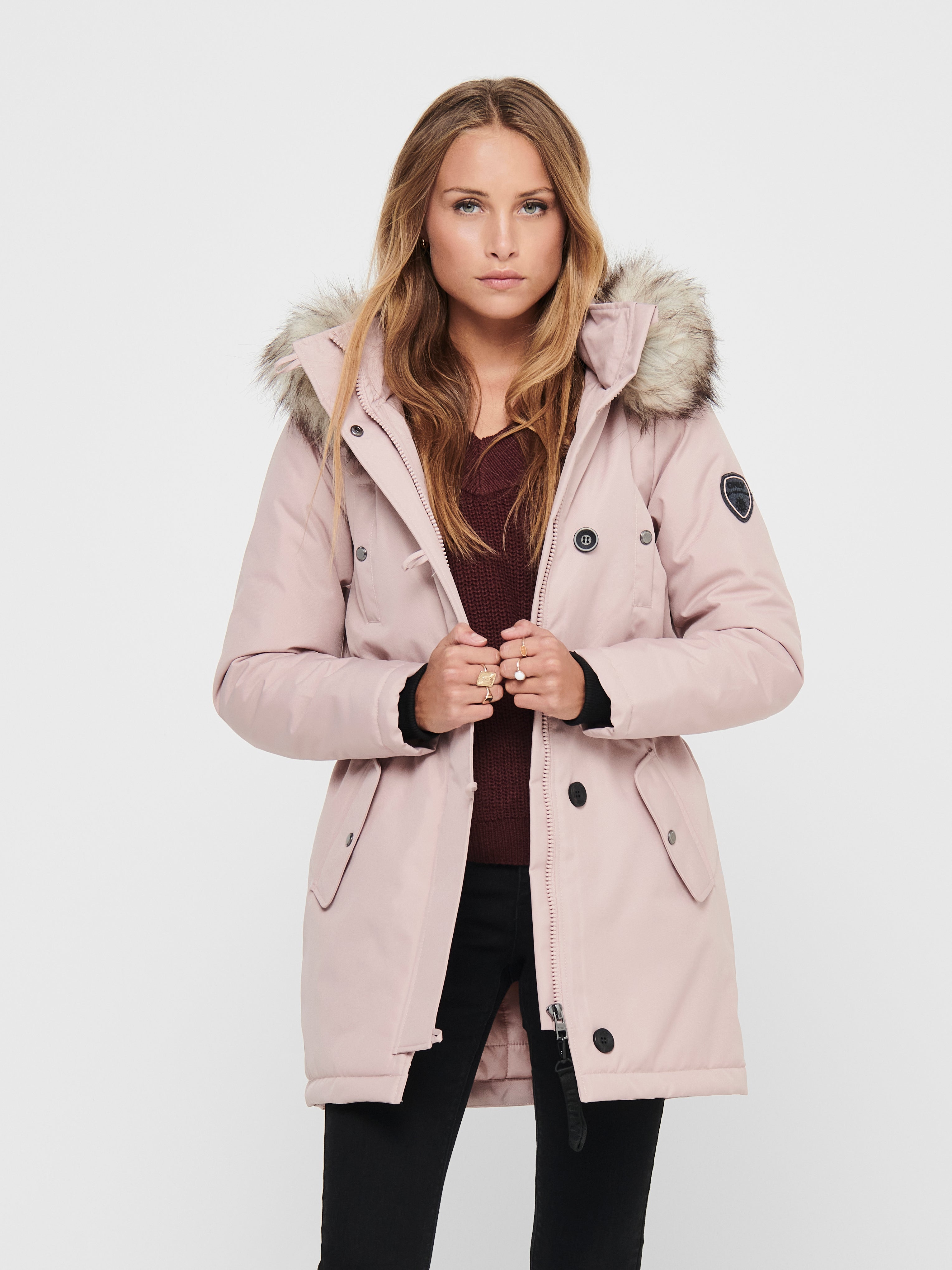 Long Parka Light Rose ONLY