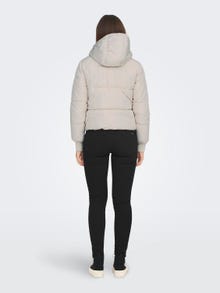 ONLY Short hooded Jacket -Moonbeam - 15213950