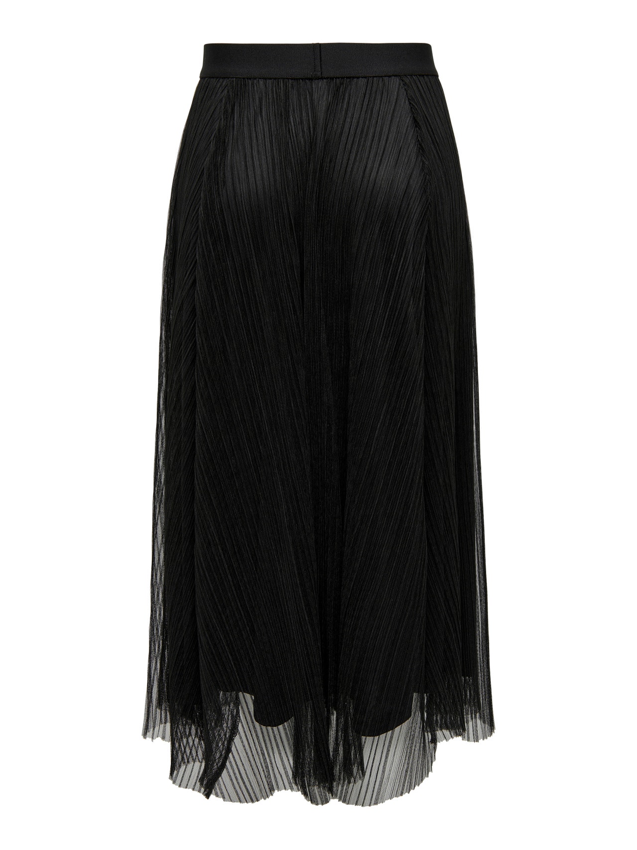 ONLY Mesh Midi skirt -Black - 15214303