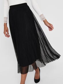 ONLY Jupe longue Taille moyenne -Black - 15214303