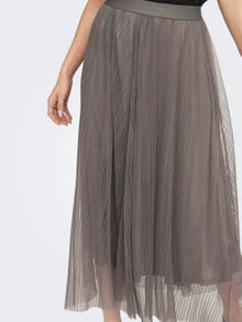 ONLY Mesh Midi skirt -Antler - 15214303