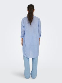 ONLY Oversized fit Button down-kraag Mouwuiteinden met omslag Overhemd -Provence - 15214381