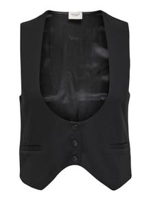 ONLY Tailored Waistcoat -Black - 15215449