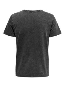 ONLY Print T-skjorte -Black - 15215721