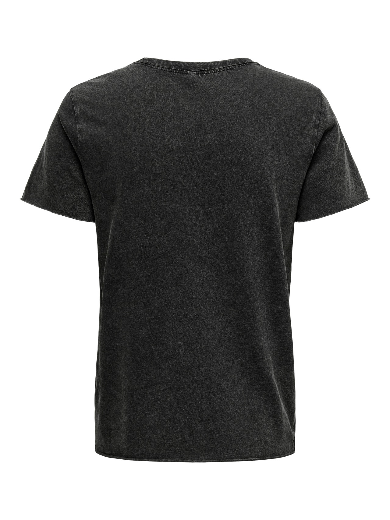 ONLY Bedrukt T-shirt -Black - 15215721