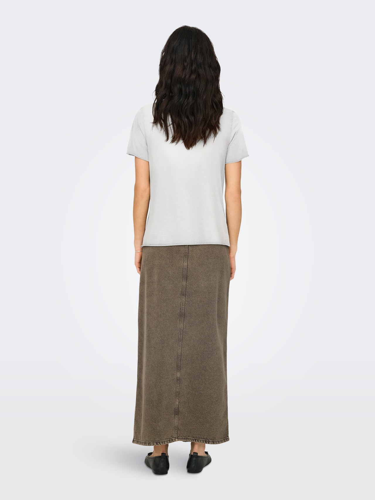 ONLY Redovno prianjanje O-vrat Vrh -Cloud Dancer - 15215721